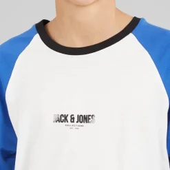 JACK & JONES Junge Oern T Shirt und Shorts Co Ord Set Beaucoup Blue