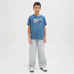 JACK & JONES Junge Origin Weit Bein Jeans Blue Denim