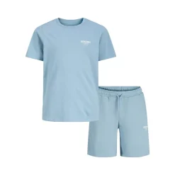 JACK & JONES Junge Orion T-Shirt Und Shorts Set Mountain Spring