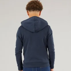 JACK & JONES Junge Peak Kapuzenpullover Marineblau