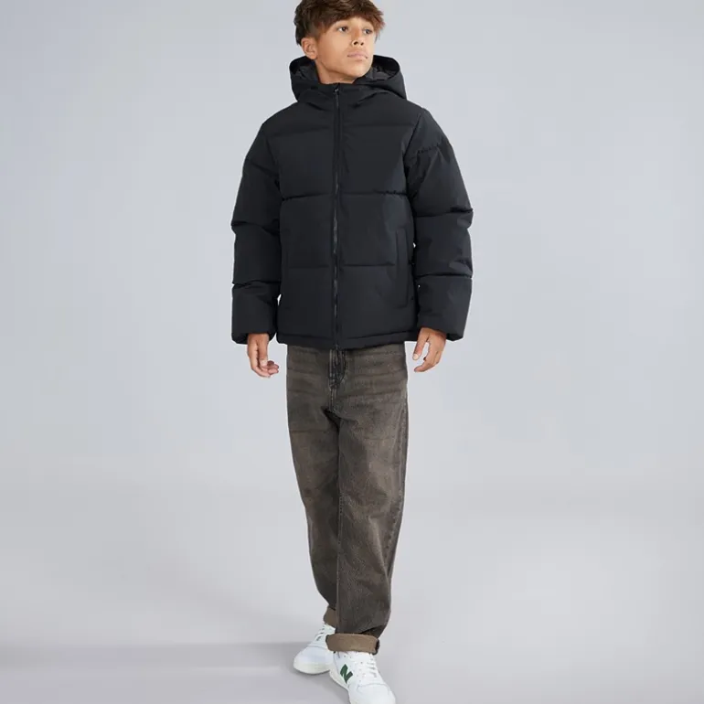JACK & JONES Junge Surface Steppjacke Schwarz