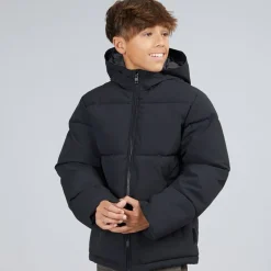 JACK & JONES Junge Surface Steppjacke Schwarz