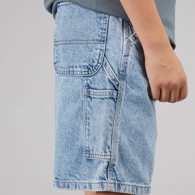JACK & JONES Junge Tony SQ 234 Carpenter Shorts Blue Denim