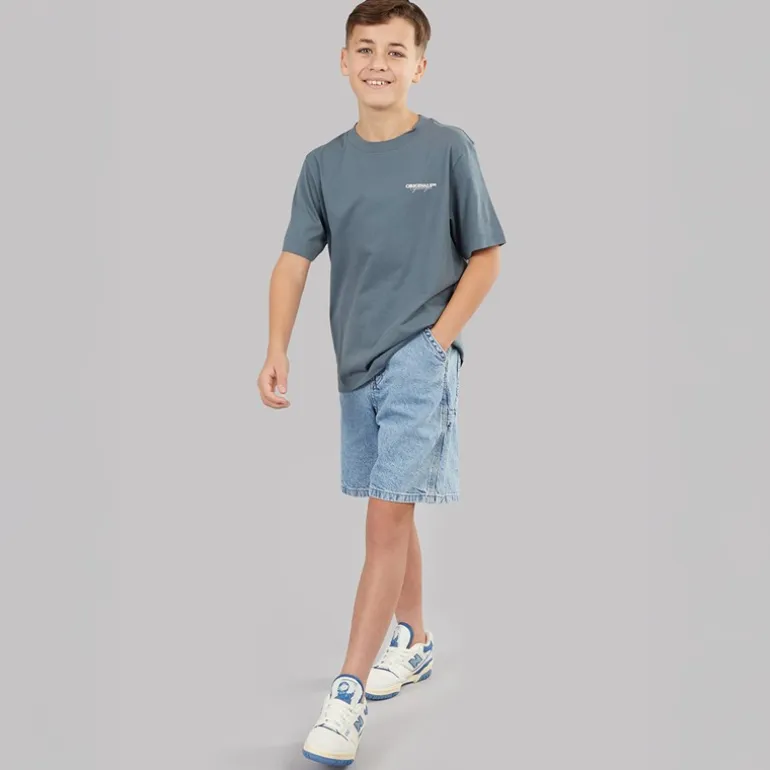 JACK & JONES Junge Tony SQ 234 Carpenter Shorts Blue Denim
