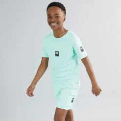 JACK & JONES Junge T Shirt Und Shorts Set Island Paradise