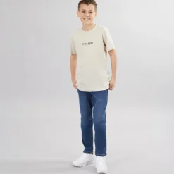 JACK & JONES Junge Vesterbro Fünf-Pack Rundhals T-Shirts Berg Frühling
