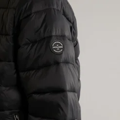 JACK & JONES Junge Wilson Puffer Jacke Schwarz