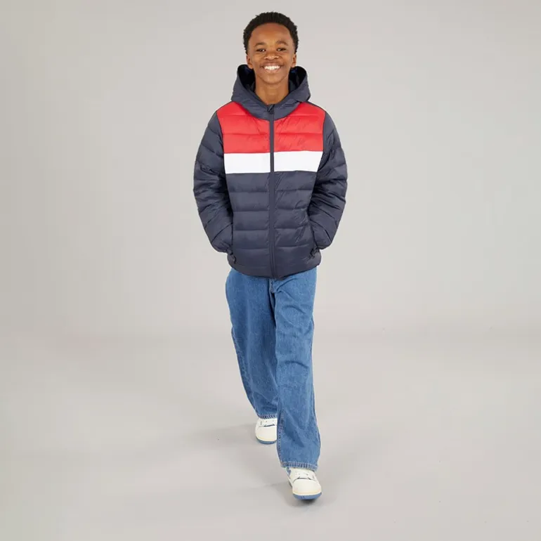 JACK & JONES Junge Wilson Steppjacke Marine Blazer