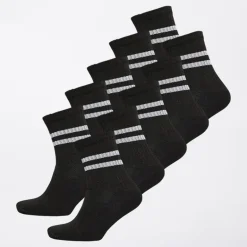 JACK & JONES Junior Junge Zehnerpack Socken Schwarz