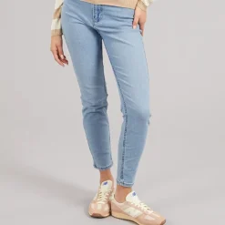 Jacqueline De Yong Damen Mond Skinny Jeans Medium Blue Denim