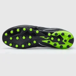 Joma Herren Aguila 25 AG Kunstrasen Fußballschuhe Schwarz/Fluoro Green