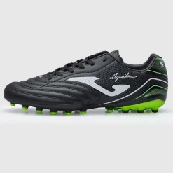 Joma Herren Aguila 25 AG Kunstrasen Fußballschuhe Schwarz/Fluoro Green