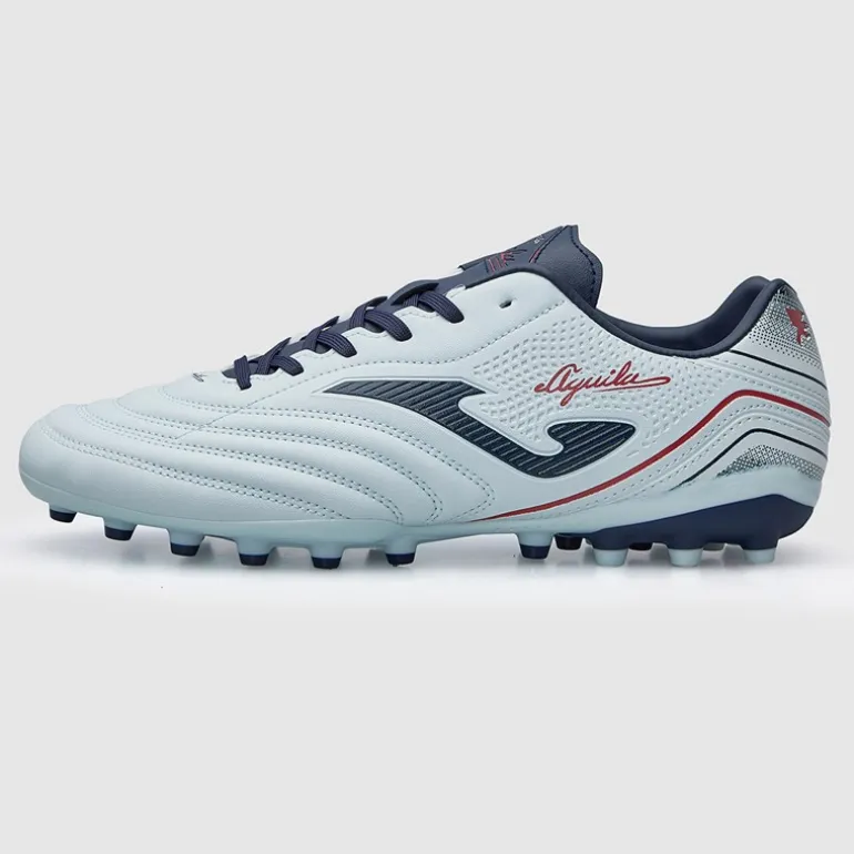 Joma Herren Aguila 25 AG Kunstrasen Fussballschuhe Hellblau Navy Blue