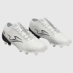 Joma Herren Gol 25 FG Fest Boden Fußballschuhe Weiß/Schwarz