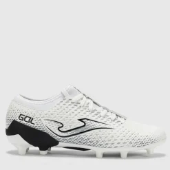 Joma Herren Gol 25 FG Fest Boden Fußballschuhe Weiß/Schwarz