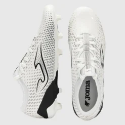 Joma Herren Gol 25 FG Fest Boden Fußballschuhe Weiß/Schwarz
