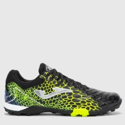 Joma Herren Maxima 25 Grafik TF Kunstrasen Fußballschuhe Schwarz/Gelb/Grün
