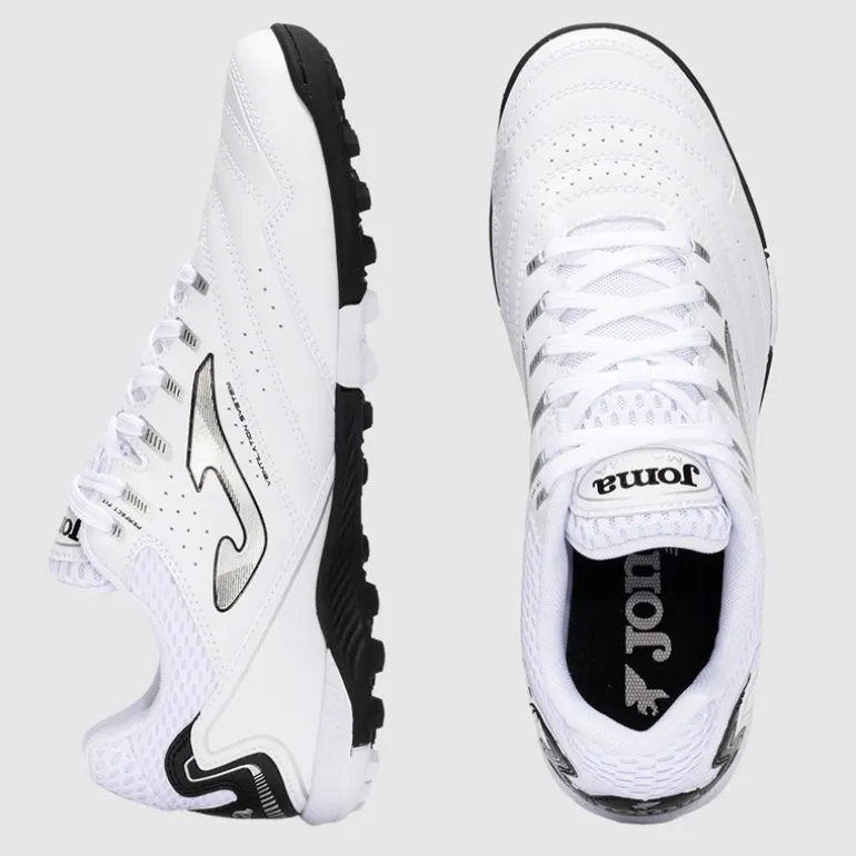 Joma Herren Maxima 25 TF Kunstrasen Fußballschuhe Weiss