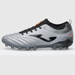 Joma Herren Numero-10 25 AG Kunstrasen Fußballschuhe Grau/Schwarz