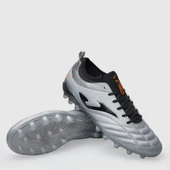 Joma Herren Numero-10 25 AG Kunstrasen Fußballschuhe Grau/Schwarz