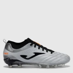 Joma Herren Numero-10 25 FG Fußballschuhe festen Boden Grau/Schwarz