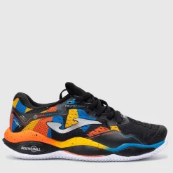 Joma Herren Smash 25 Padel Schuhe Schwarz/Rot/Orange Black Red Orange