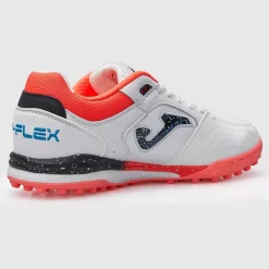 Joma Herren Top Flex Rebound 25 TF Kunstrasen Fußballschuhe Fluoro Coral/Weiß