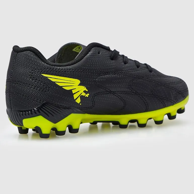 Joma Junior Evolution 25 AG Kunstrasen Fußballschuhe Schwarz
