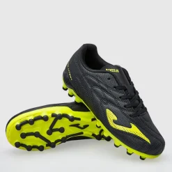 Joma Junior Evolution 25 AG Kunstrasen Fußballschuhe Schwarz