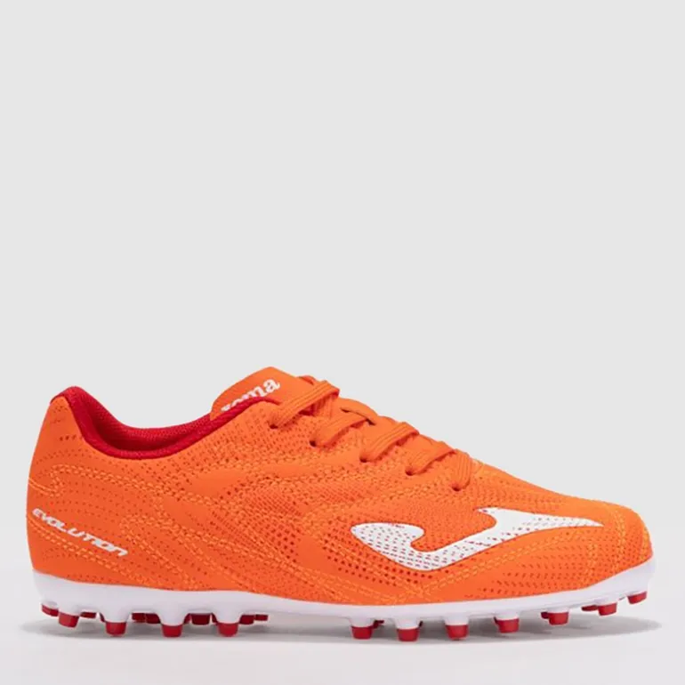 Joma Junior Evolution 25 FG Firm Ground Fußballschuhe Fluorescent Orange