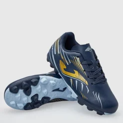 Joma Junior Propulsion 25 HG Hartplatz Fussballschuhe Navy Blue