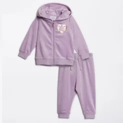 Juicy Couture Baby Mädchen Velours Trainingsanzug Lavendel