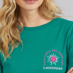 Lagooners Damen Airdrie Langarm T Shirt Teal