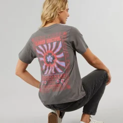 Lagooners Damen Birds T-Shirts Anthrazit