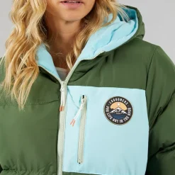 Lagooners Damen Excursion Pufferjacke Grün