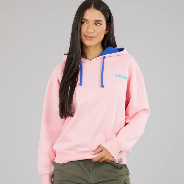 Lagooners Damen Fasan Rise Grafik Hoodie Rosa