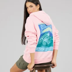 Lagooners Damen Fasan Rise Grafik Hoodie Rosa