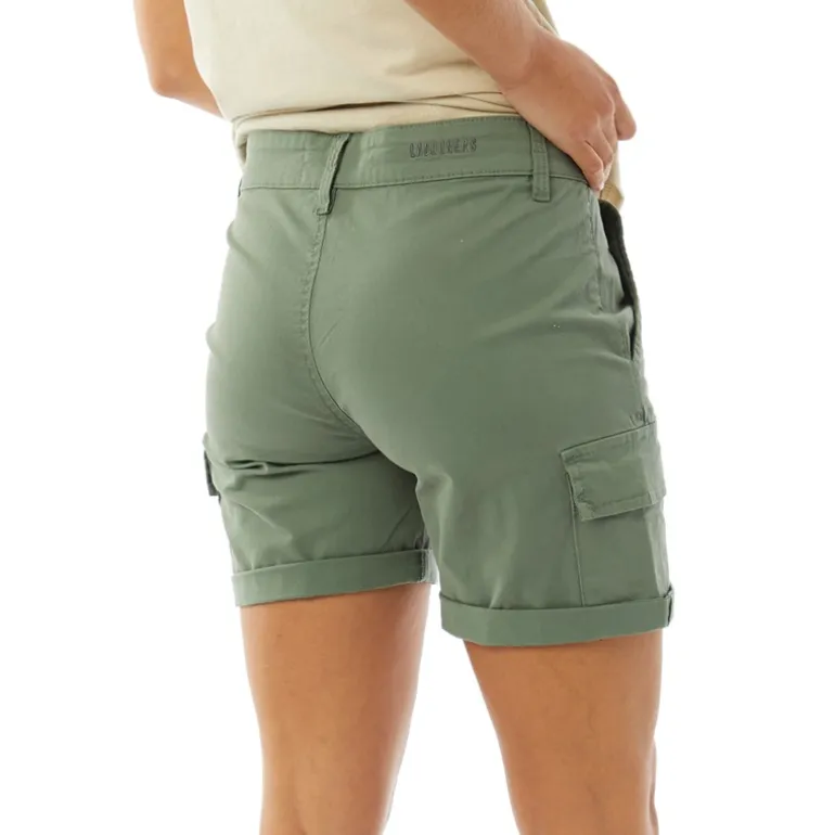 Lagooners Damen Indie Cargoshorts Khaki