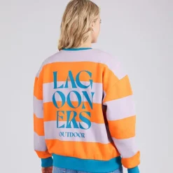 Lagooners Damen Maisblume Feld Rundhals Grafik Sweatshirt Lilac