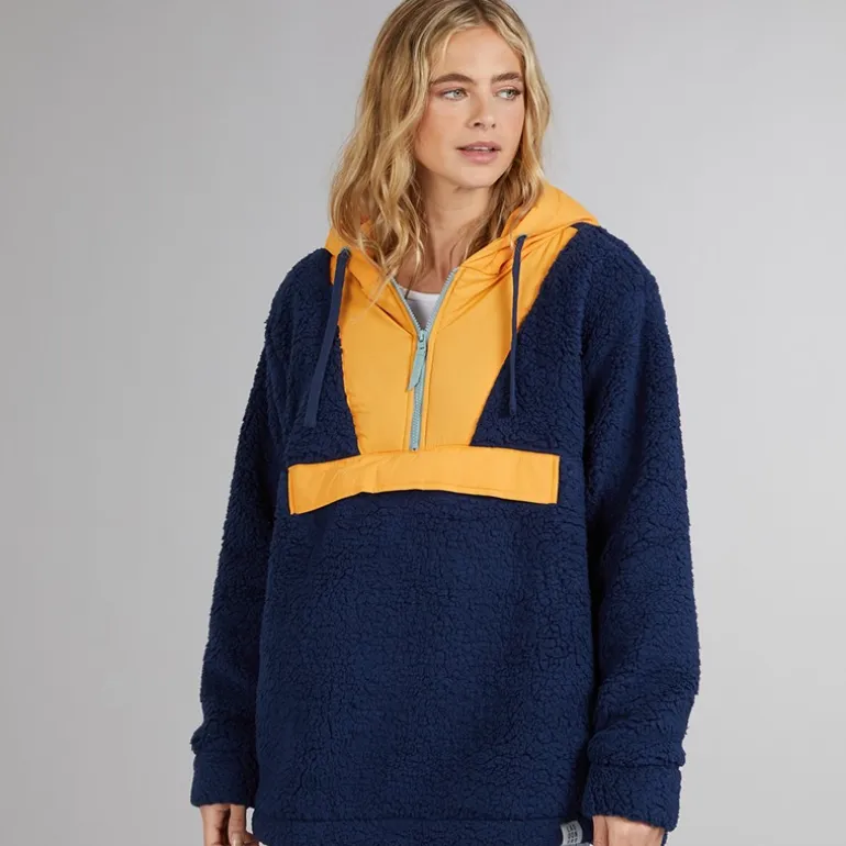 Lagooners Damen Myla Fleecejacken Blau