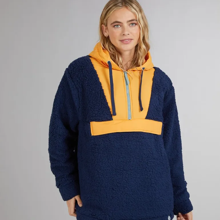 Lagooners Damen Myla Fleecejacken Blau