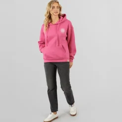 Lagooners Damen South Beach Kapuzenpullover Rosa