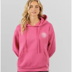 Lagooners Damen South Beach Kapuzenpullover Rosa