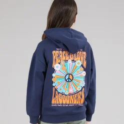Lagooners Mädchen Gerste Hoodie Navy