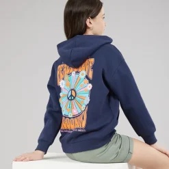 Lagooners Mädchen Gerste Hoodie Navy