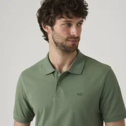 Levi's Herren Slim Housemark Polo Shirt Laurel Wreath