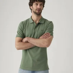 Levi's Herren Slim Housemark Polo Shirt Laurel Wreath