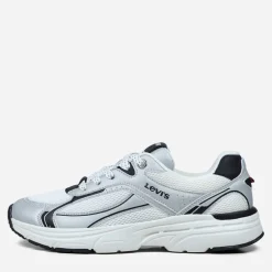 Levi's Junior Curtis Sneaker Silver White Black 0908