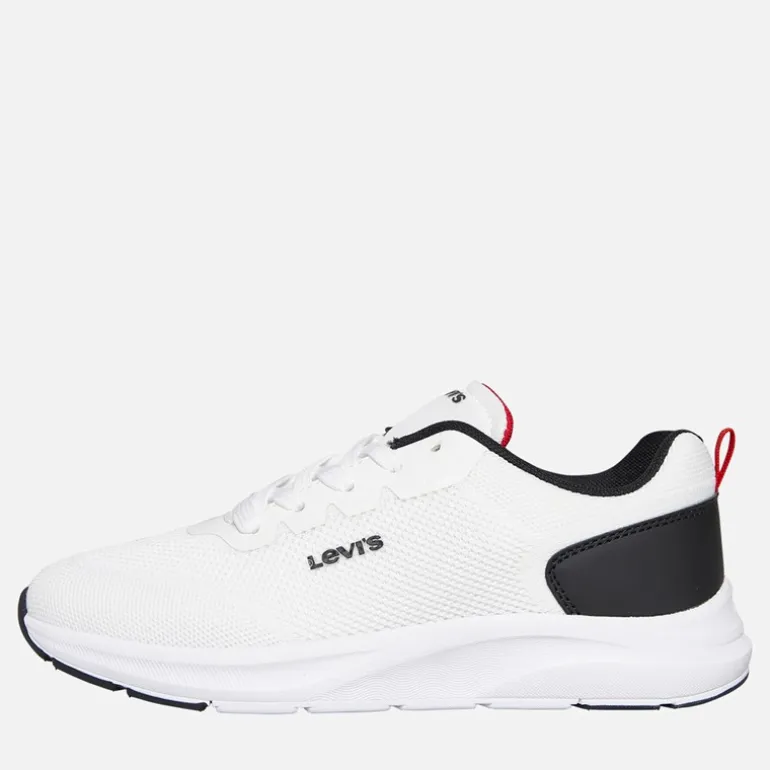 Levi's Junior Hudson Sneaker Weiß/Schwarz/Rot 0239 White Black Red 0239