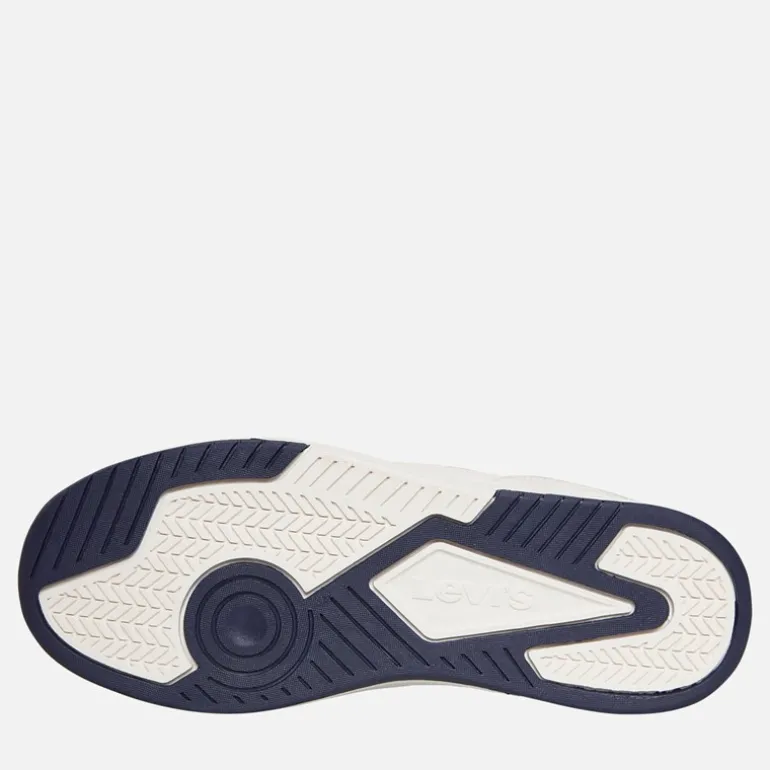 Levi's Junior John Sneaker Off White/Navy 3130 Off White Navy 3130